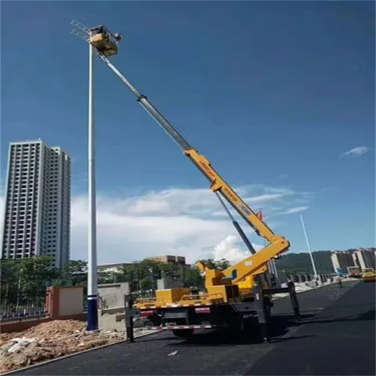 涡阳县维修路灯的曲臂升降车出租